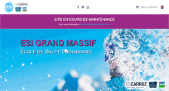 Desktop Screenshot of esi-grandmassif.com